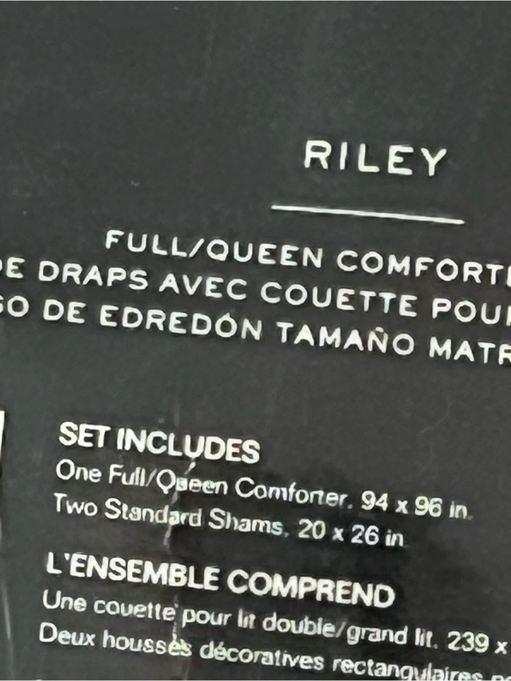 Queen size Ralph Lauren Riley Paisley Comforter Set & 2 shams Blue, Tan & Cream